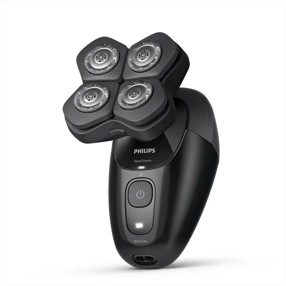 PHILIPS - Rasoio HEAD SHAVER PRO SERIE 5000 HS5980/15-Nero