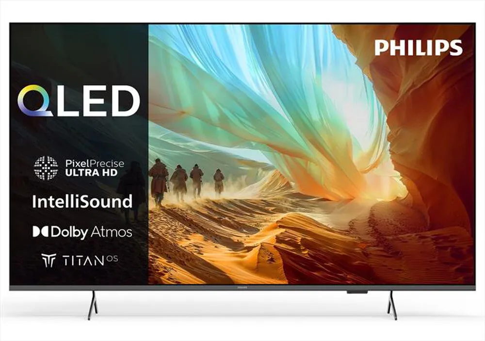 PHILIPS - Smart TV QLED 4K 50" 50PQS7801/12-Black