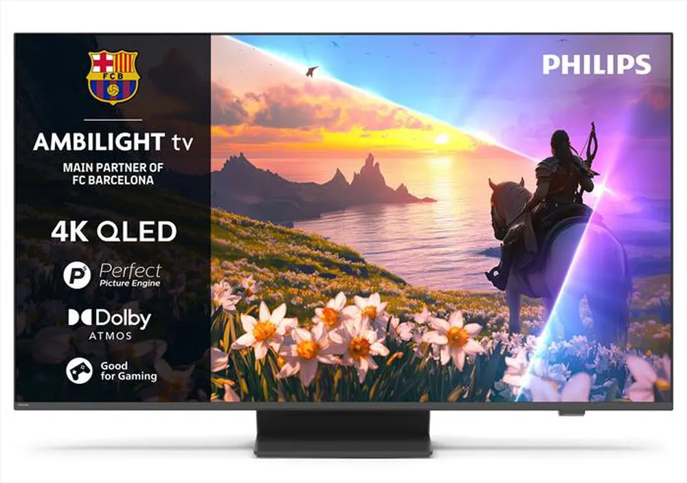 PHILIPS - Smart TV QLED UHD 4K 65" 65PUS8600/12-BLACK