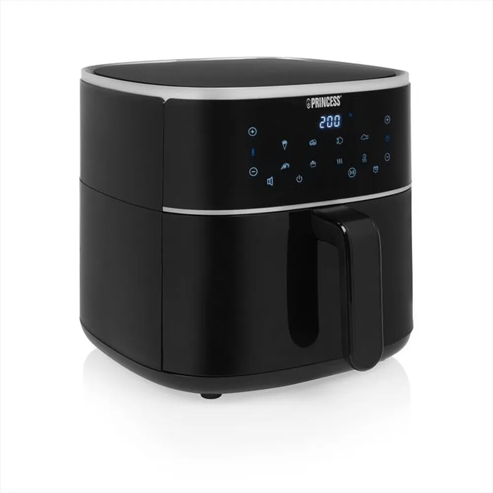 PRINCESS - Friggitrice ad aria AEROFRYER DIGITALE 6 LITRI-NERO / PLASTICA