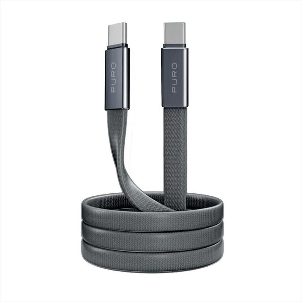 PURO - Cavo Slim AIR 60W 1mt-Nero