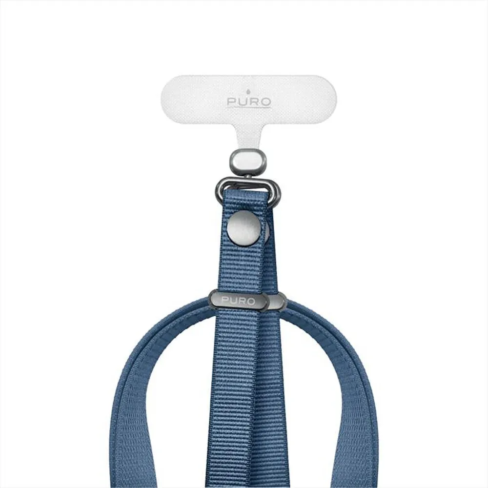 PURO - Tracolla per smartphone-Crown Blue