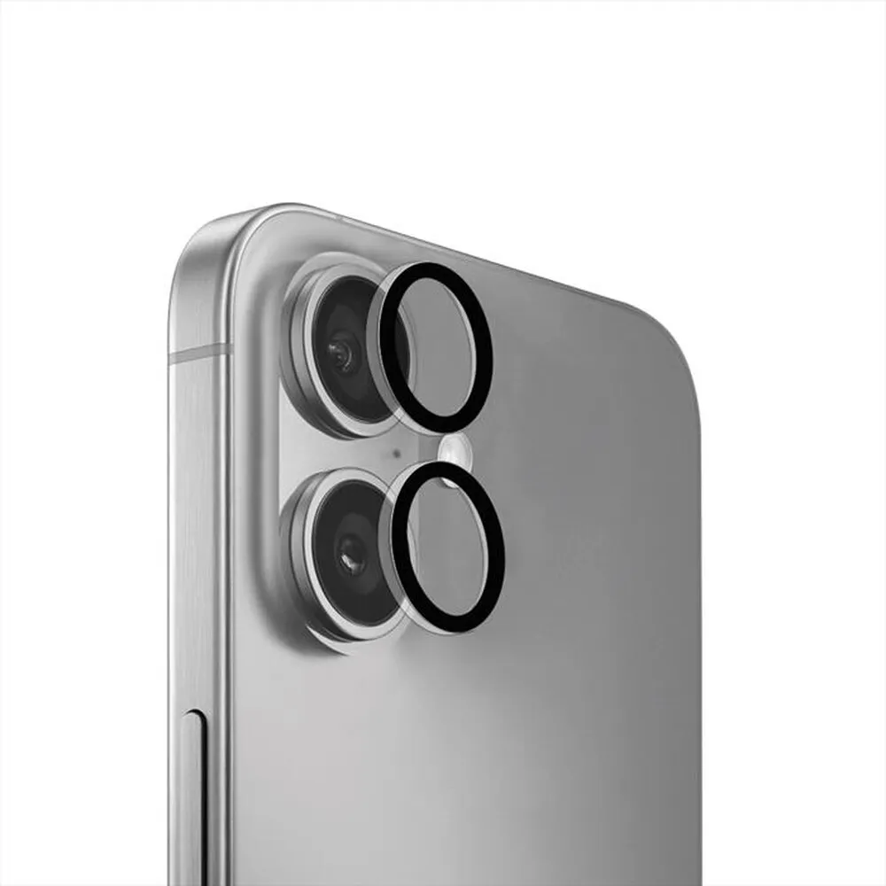 PURO - Vetro Individuale camera per iPhone 17/16/16 Plus-Trasparente