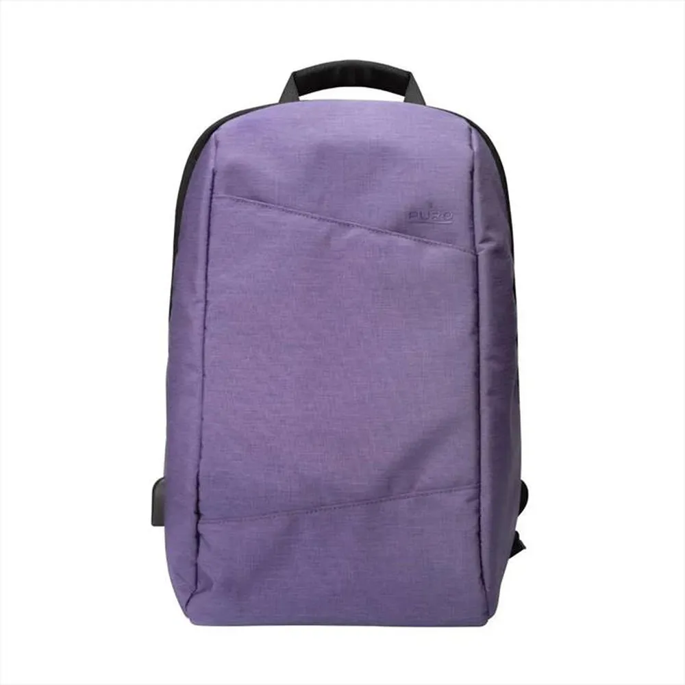 PURO - Zaino in Polyester e Nylon PUBPBYDAY1VIO-Viola