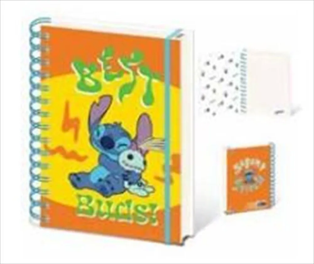 PYRAMID - LILO E STITCH -  QUADERNO A5 CON SPIRALE LICENZA U-Multicolore