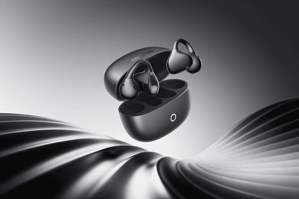 REALME - Auricolare bluetooth BUDS CLIP WIRELESS EAR BUDS-TITANIUM BLACK