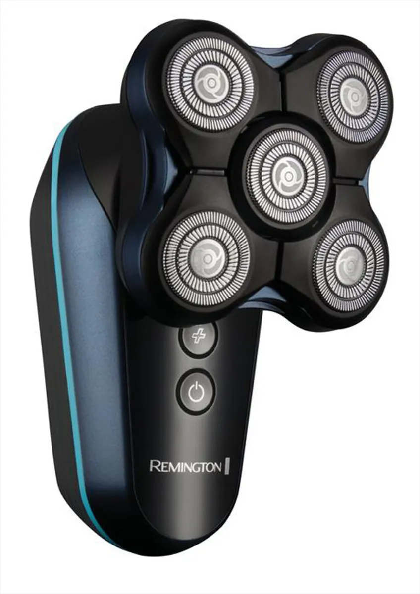 REMINGTON - Balder Head & Beard Rasoio per la Testa XR8000-Nero/Blu