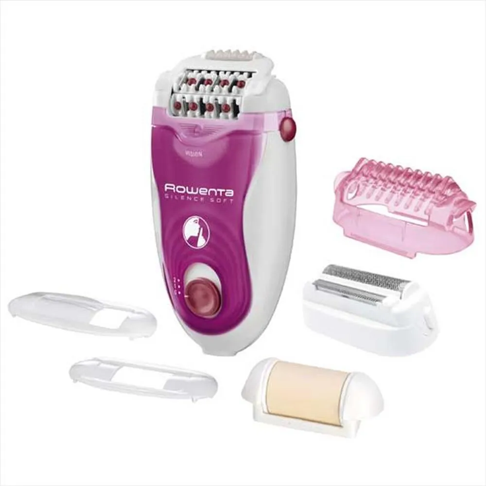ROWENTA - EP5660 Silence Soft Epilatore-Bianco e rosa scuro