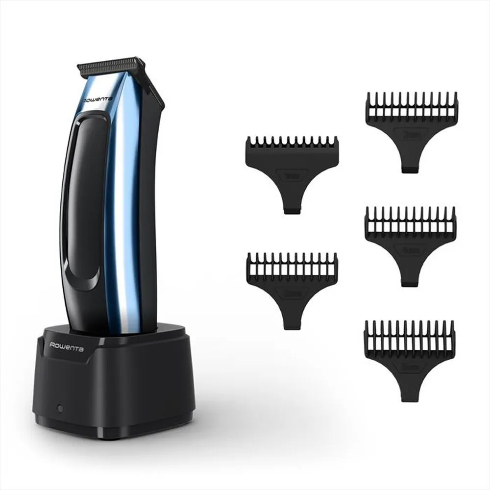 ROWENTA - Taglia capelli TN1851E0-Liquid Metal e Nero Glama