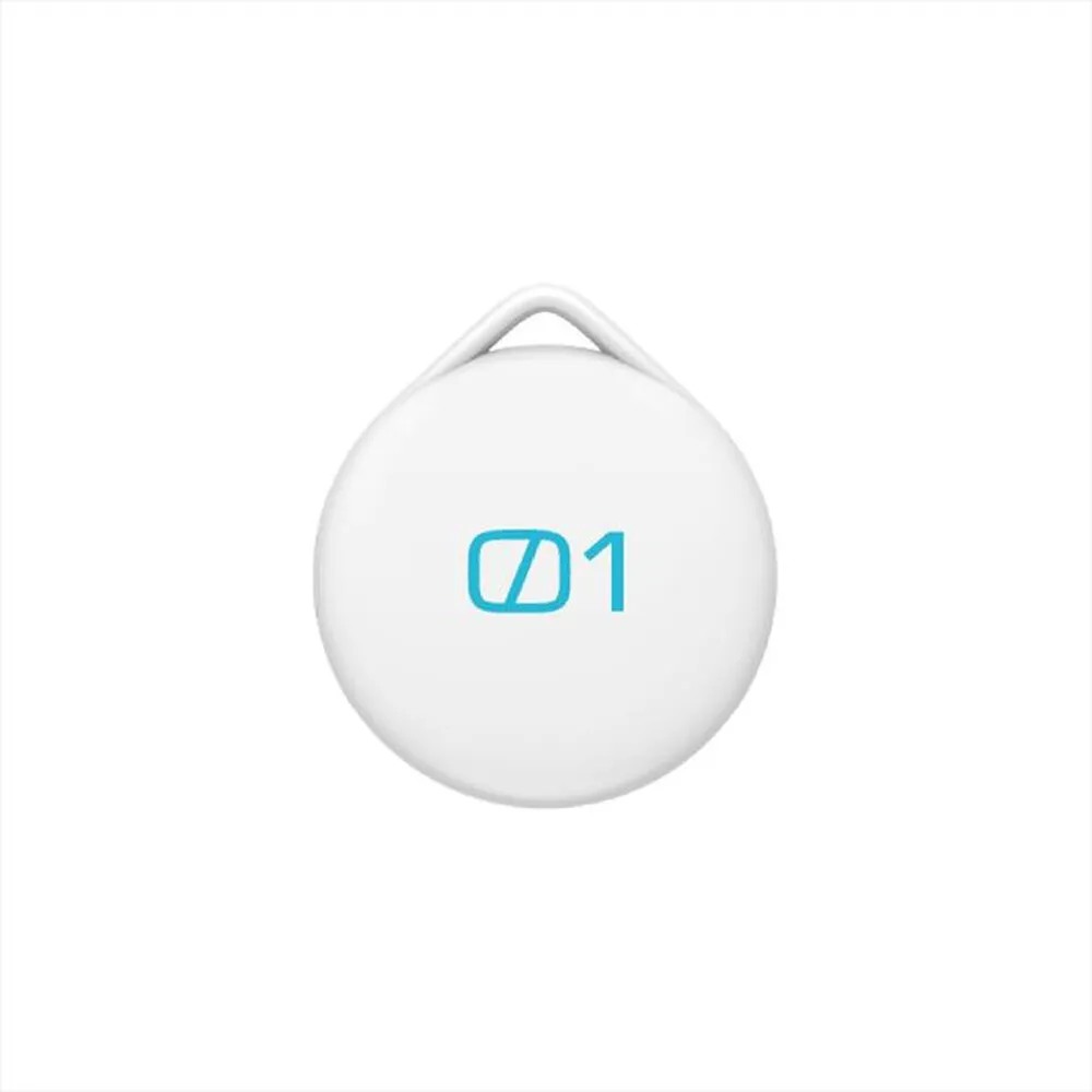 S1MPLO - Localizzatore compatto e intelligente TAG - ROUND-Bianco