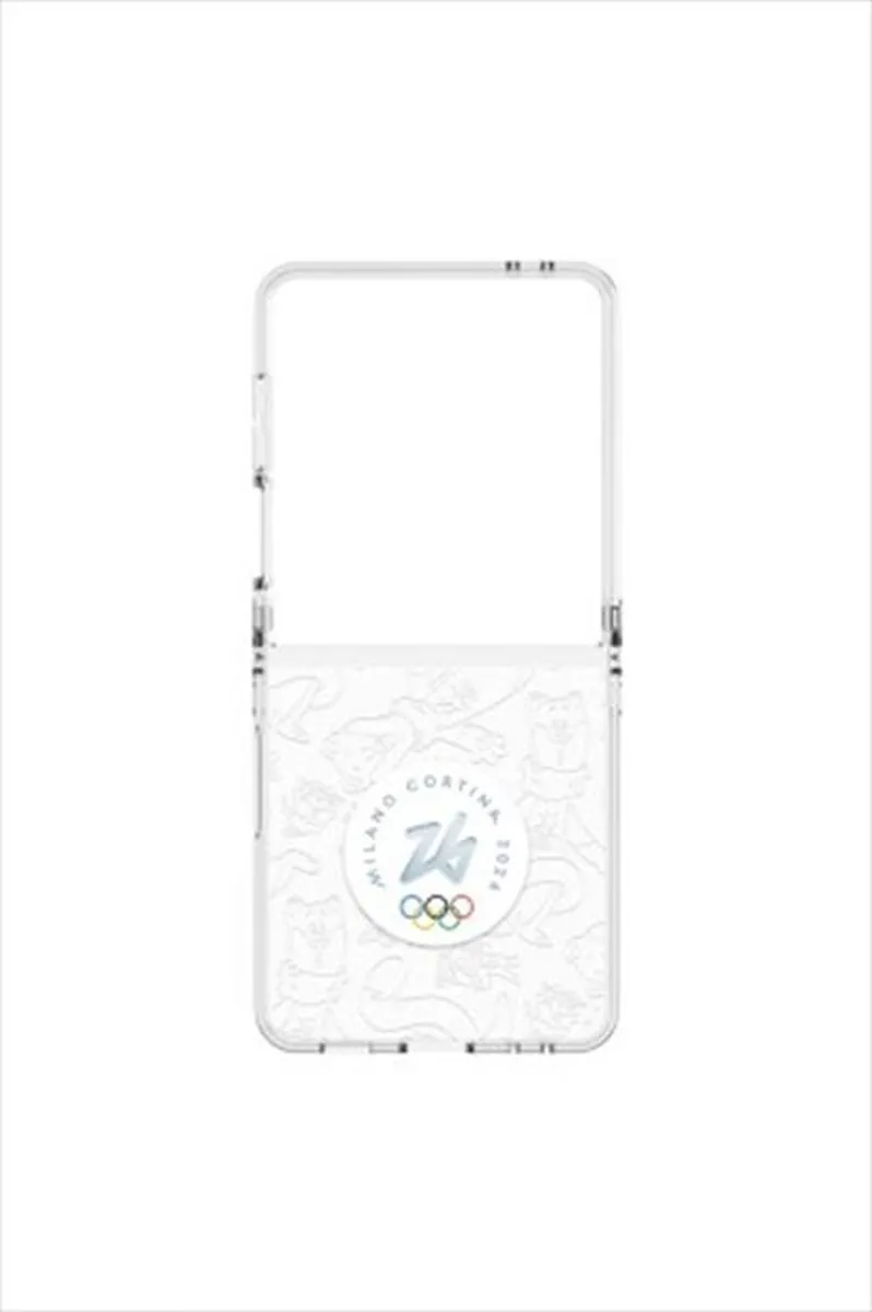SAMSUNG - Cover OLYMPIC CASE per Galaxy Z Flip7-Transparent
