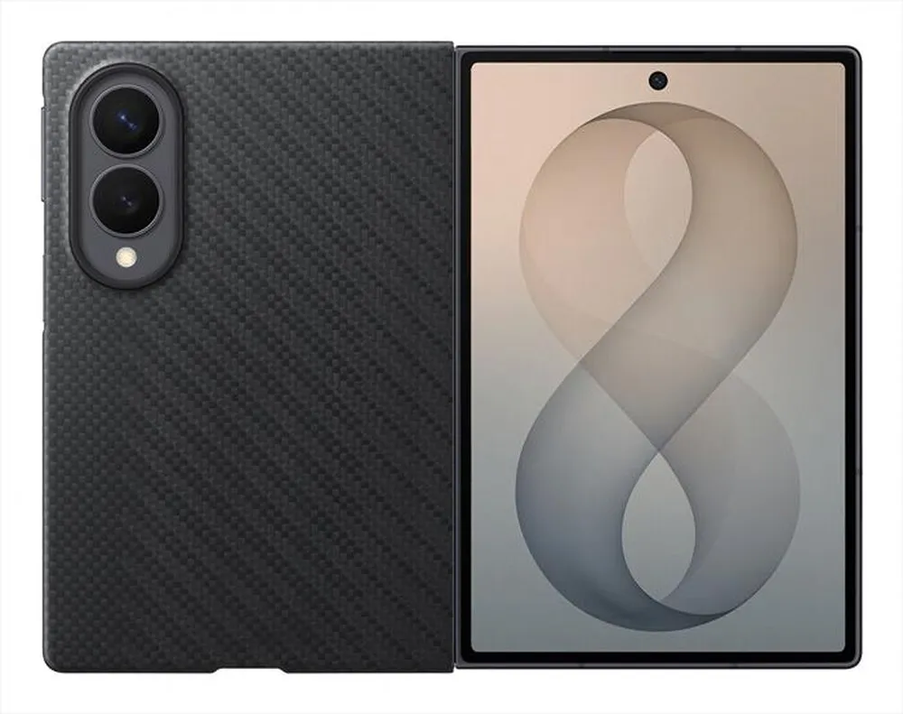 SAMSUNG - Custodia Carbon Magnet Case per Galaxy Z Fold8-Black