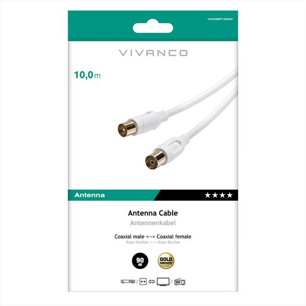 SBS - Cavo antenna connection  10m-Bianco
