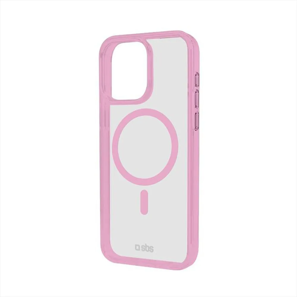 SBS - Cover Mag Frame iPhone 16 Pro Max TEMAGCOLIP1667PP-Rosa
