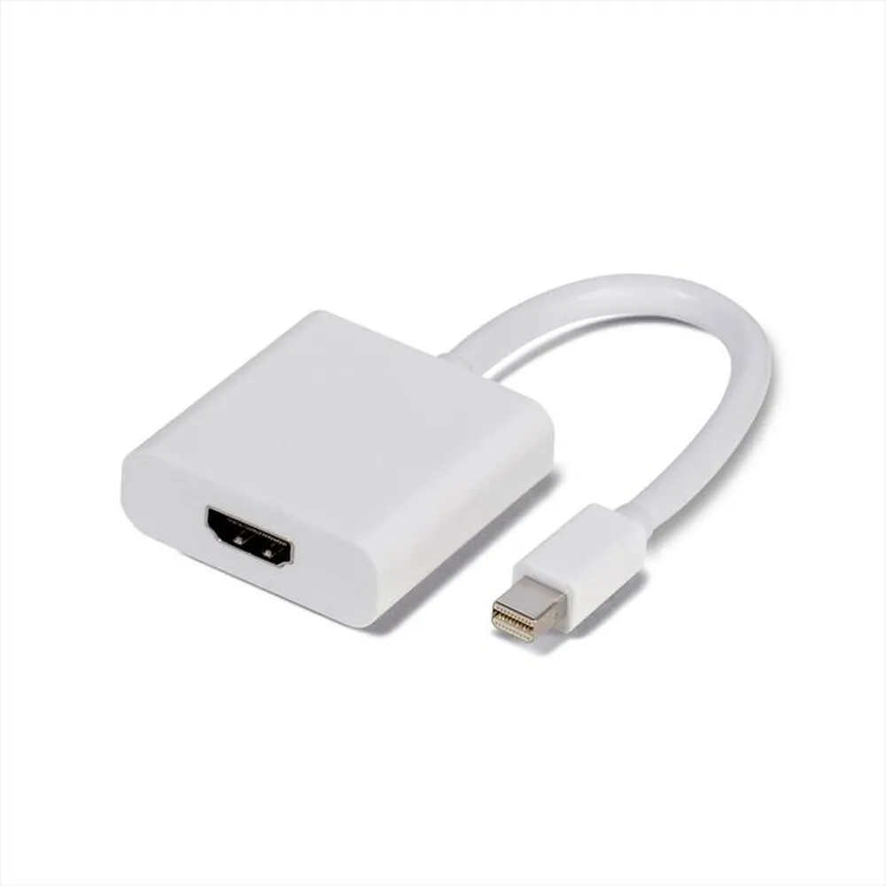 SBS - Mini DisplayPort/HDMI Adapter,Mini DP plug-HDMI-Bianco
