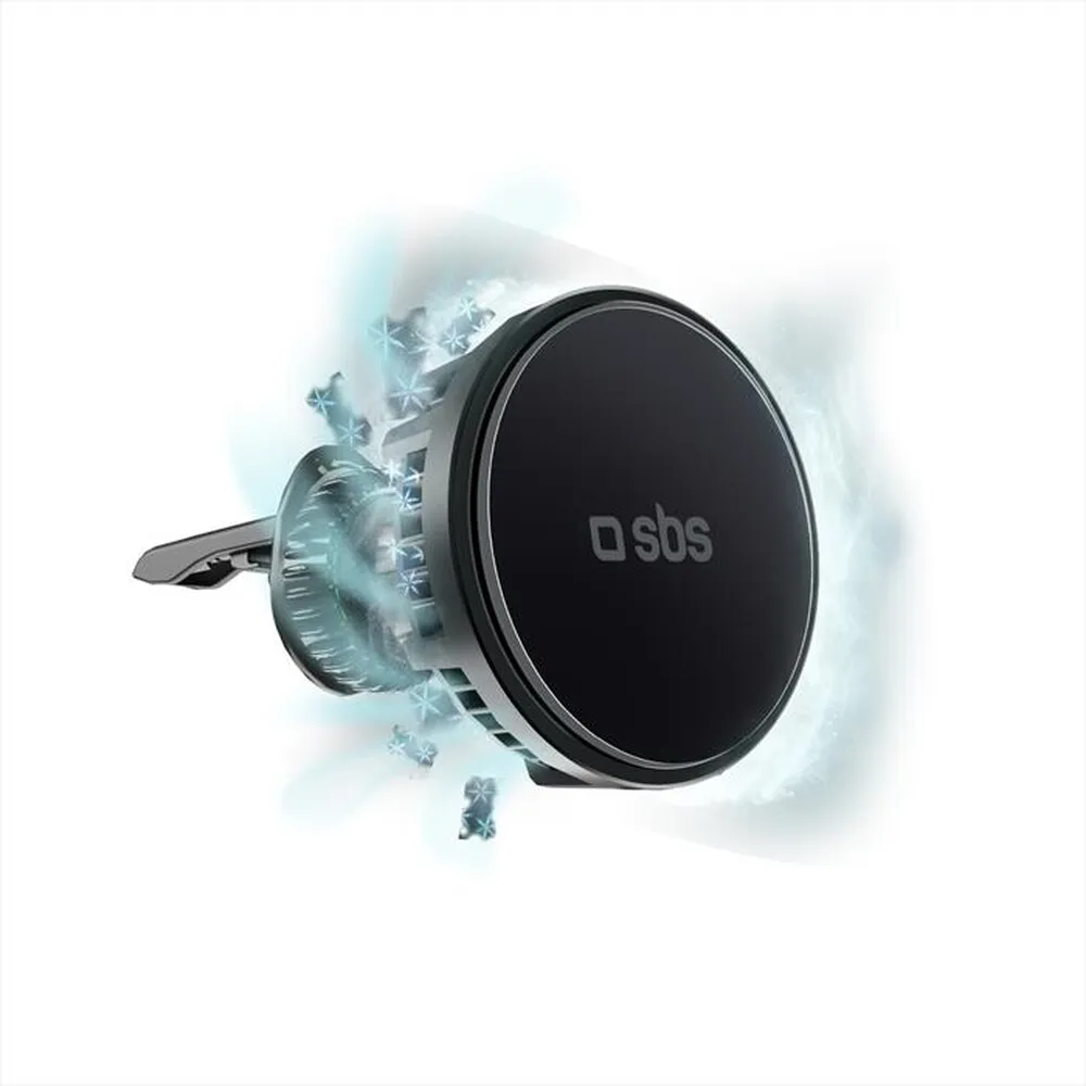 SBS - Portacellulare con ventola TESUPFANWIR15W-Nero