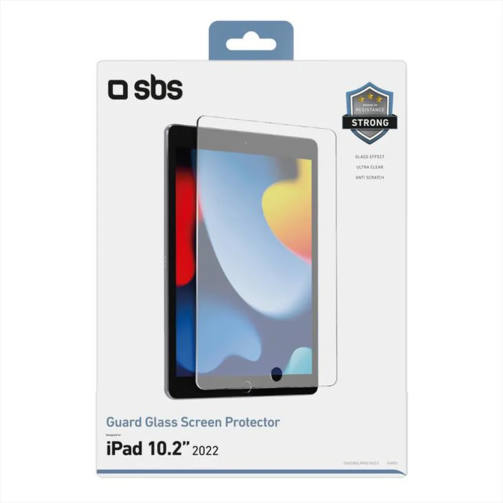 SBS - Screen protector TASCRGLIPAD10222-Trasparente