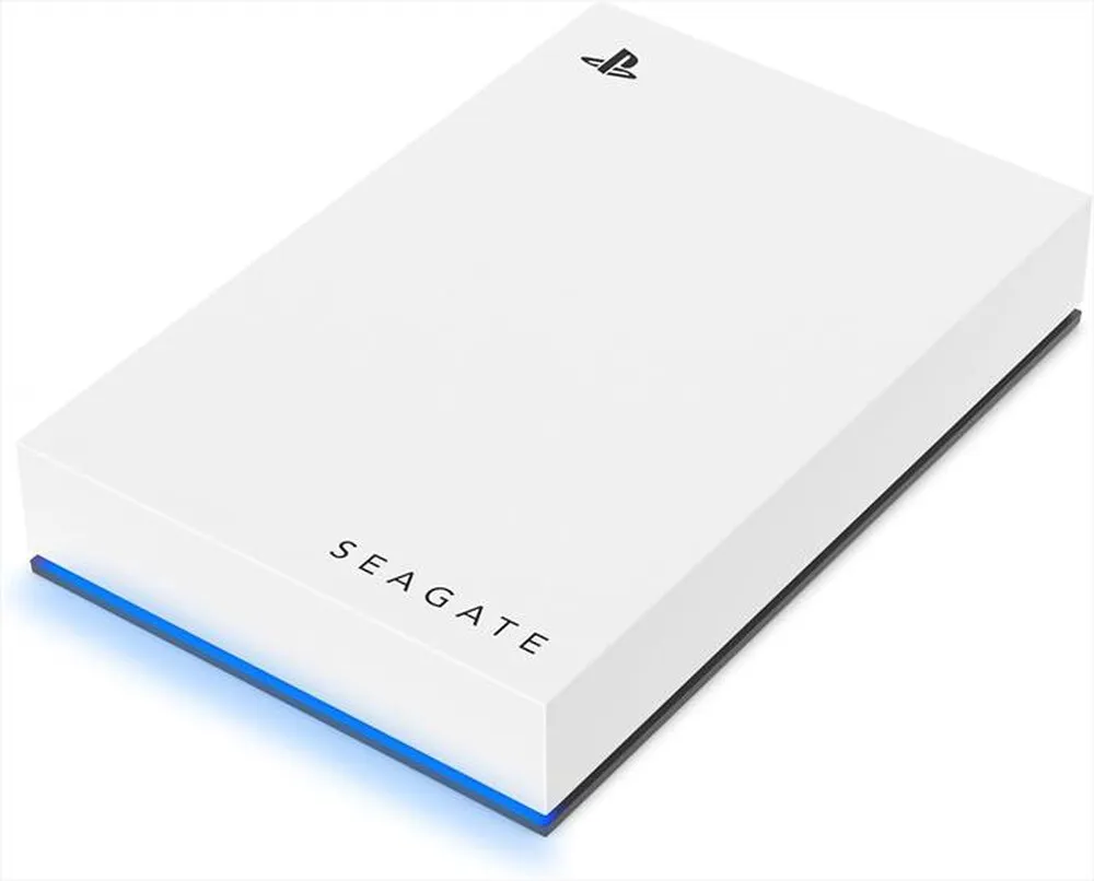 SEAGATE - Hard disk esterno HDD 5TB PLAYSTA-Bianco