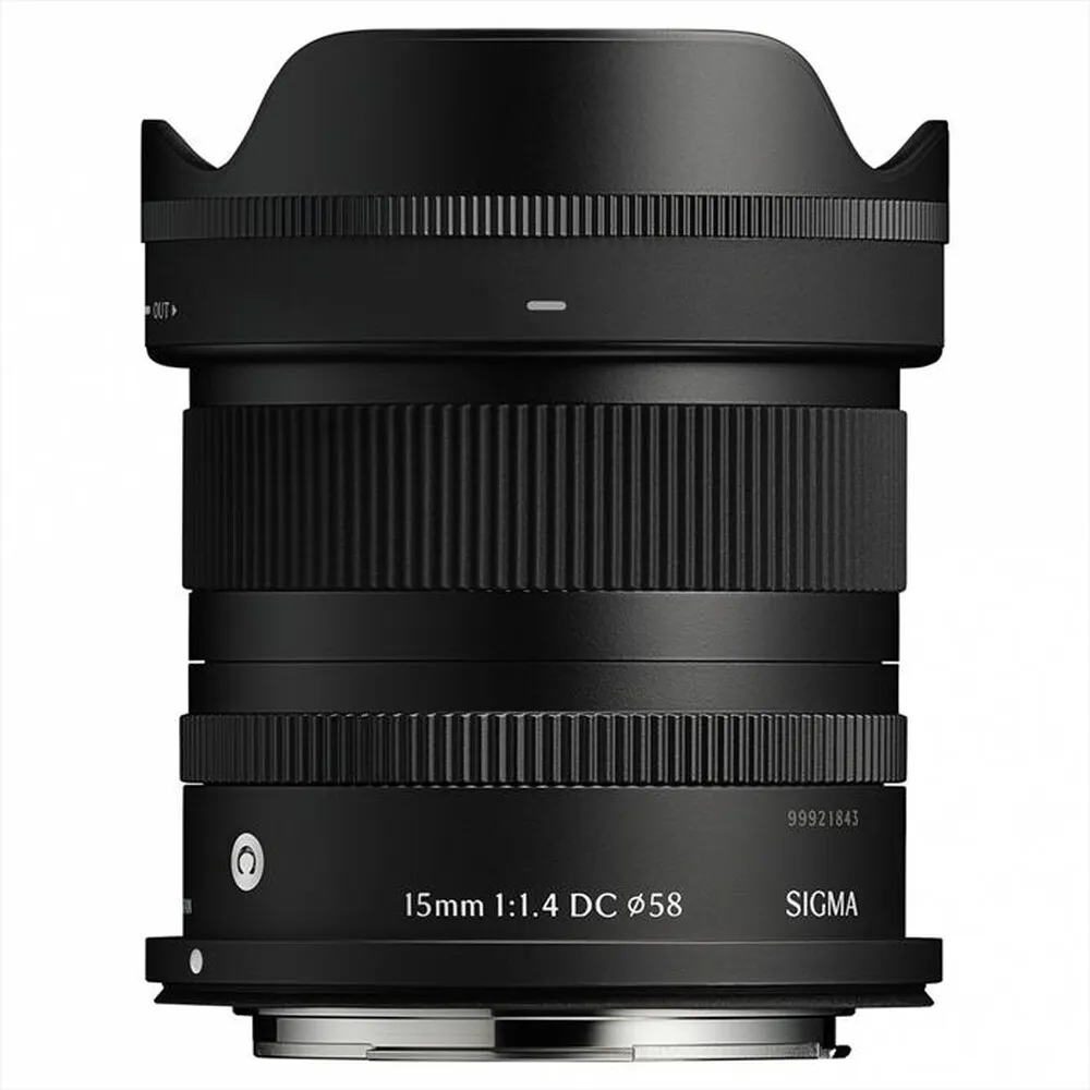 SIGMA - Obiettivo 15/1.4 DC C CANON RF-MOUNT-Nero