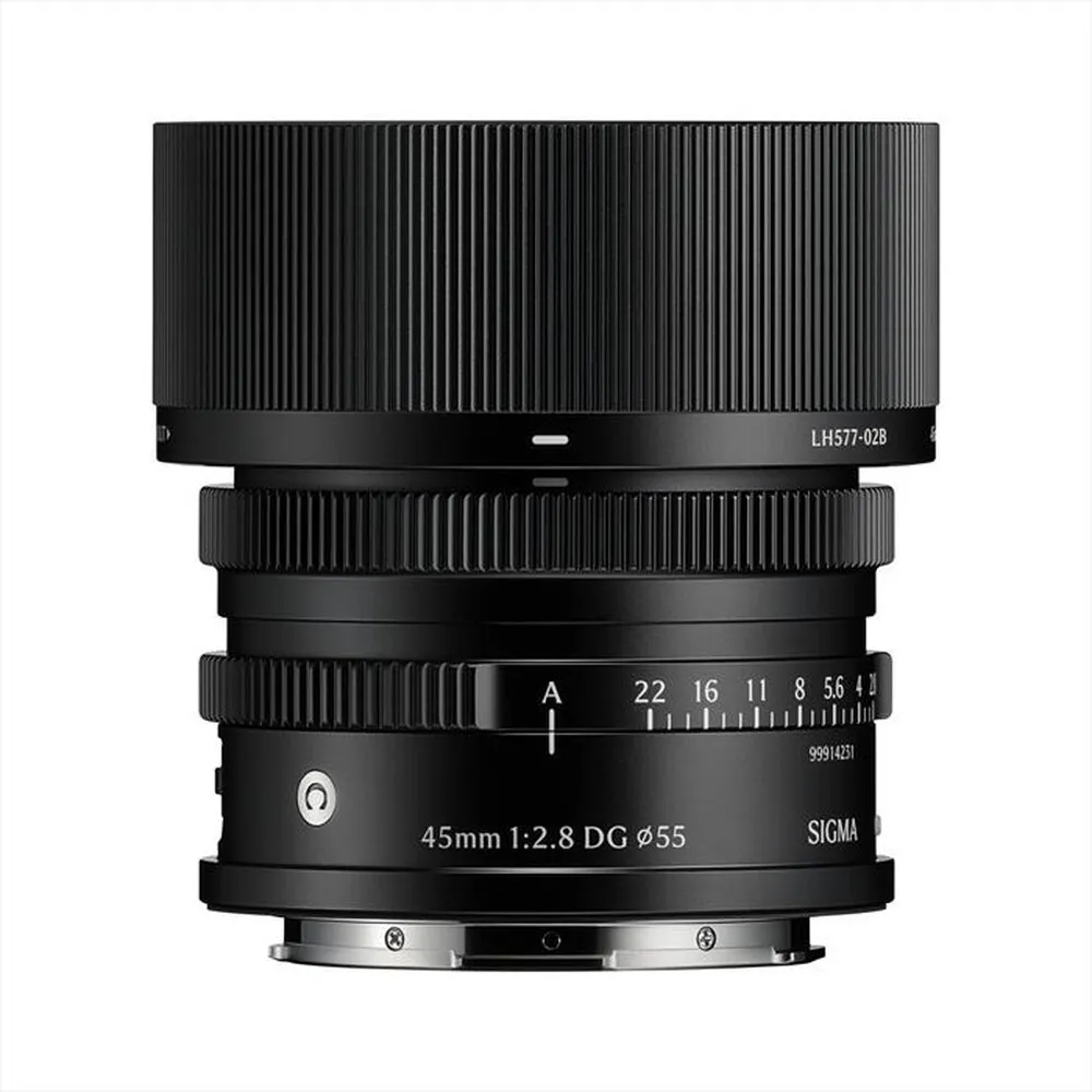 SIGMA - Obiettivo Fisso 45/2.8 (C) DG BLACK L-MOUNT-Nero
