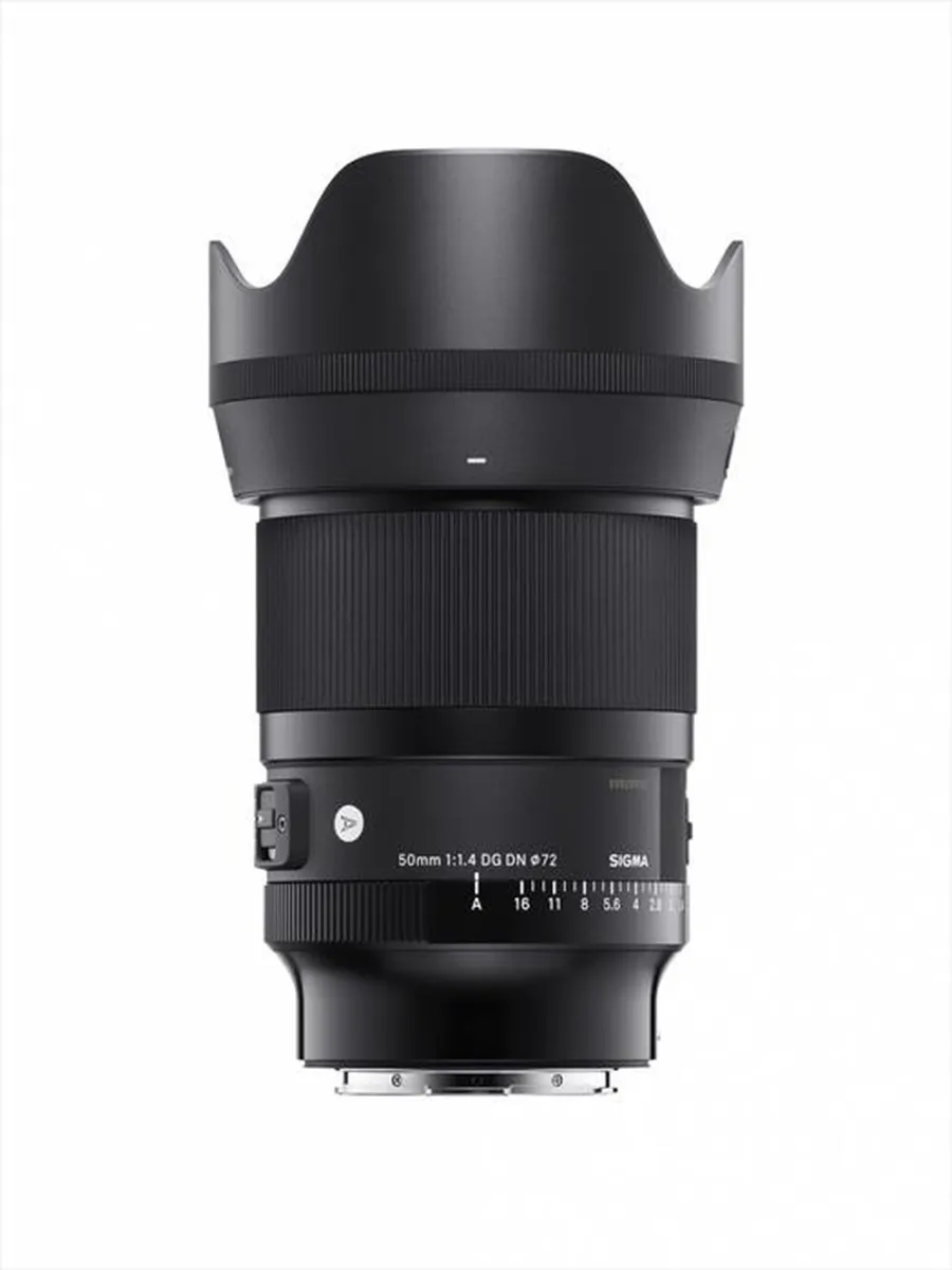 SIGMA - Obiettivo fisso 50/1.4 DG DN (A) SONY L-MOUNT-Nero