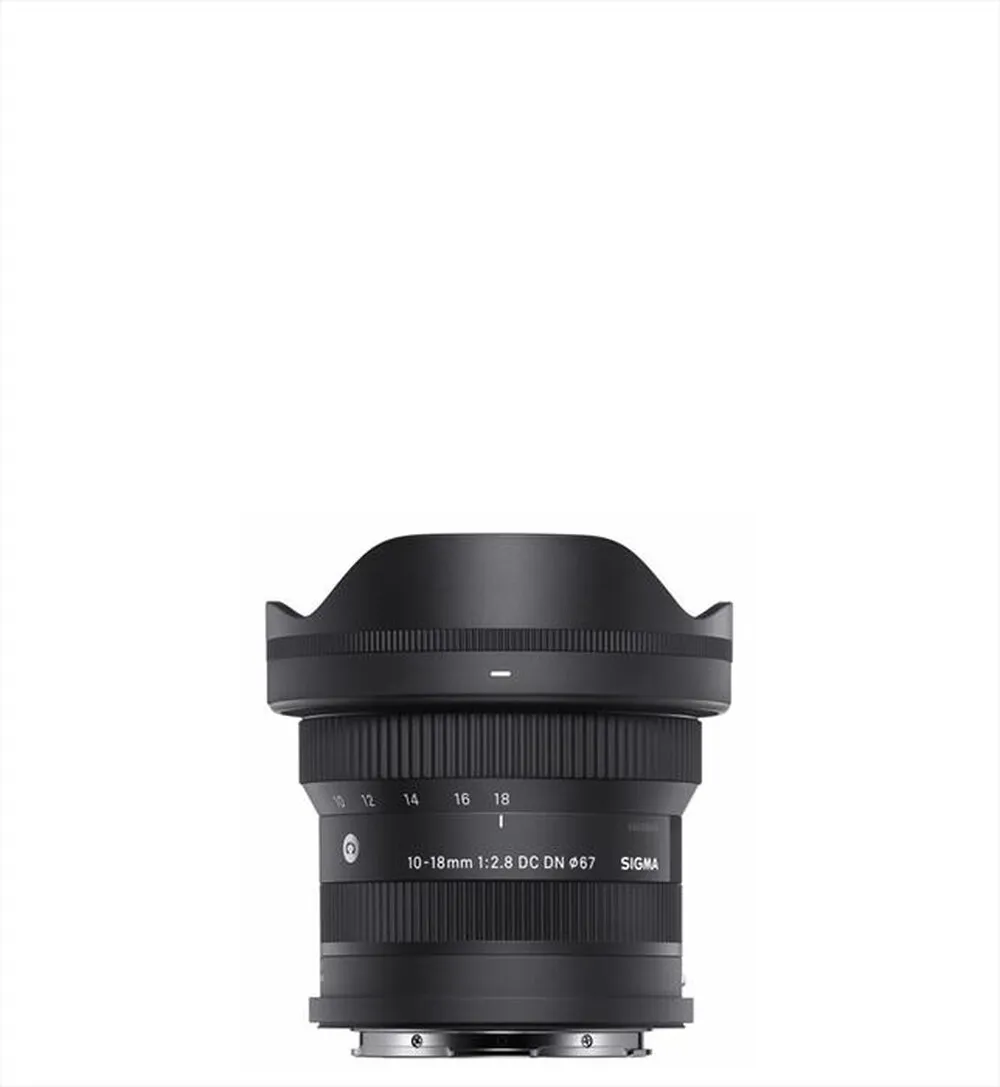 SIGMA - Obiettivo Zoom 10-18/2.8 DC DN (C) SONY-nero