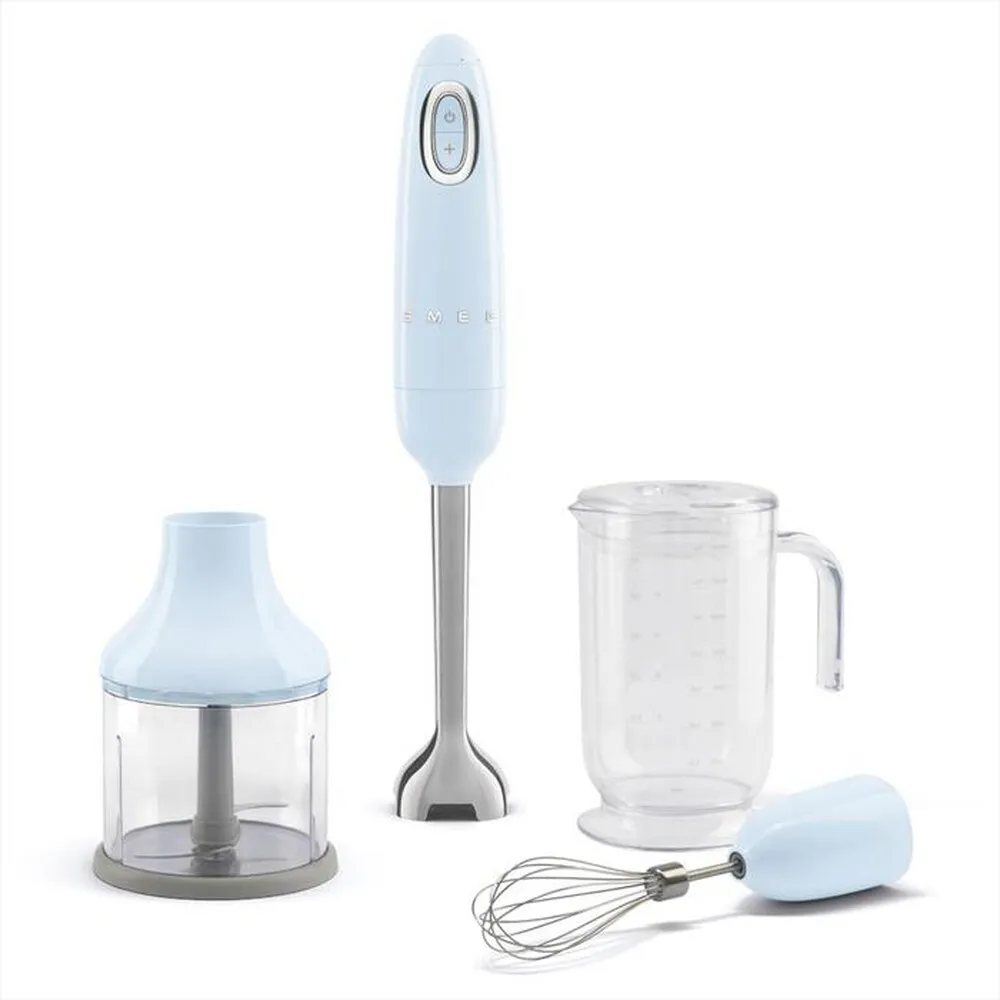 SMEG - Frullatore ad immersione HBF03PBEU-Azzurro