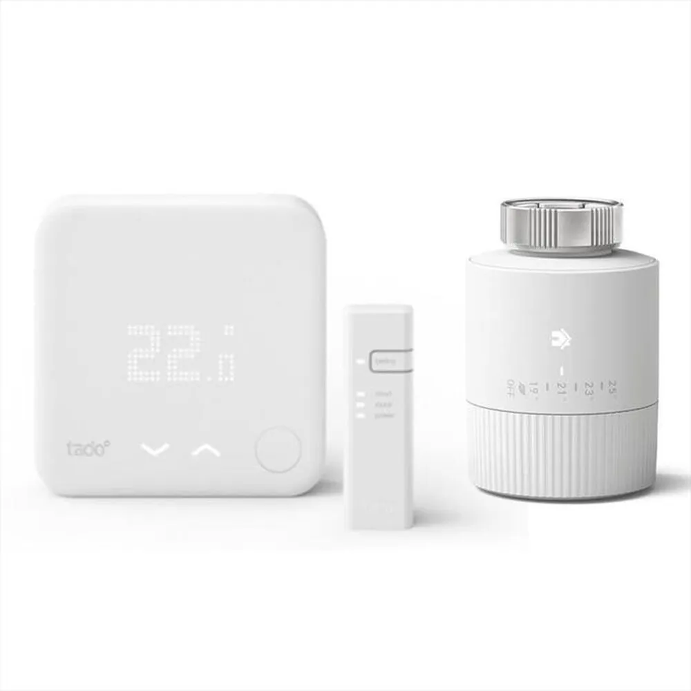 TADO - TERMOSTATO SMART KIT V3+ E 1 VALVOLA BASIC-Bianco