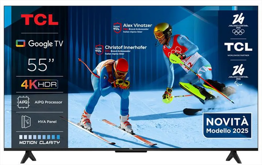 TCL - Smart TV LED UHD 4K 55" 55P69K-Nero