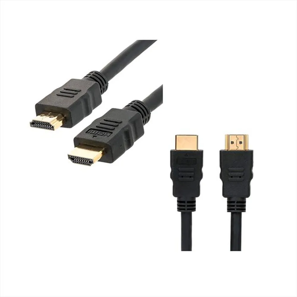 TECHLIFE - Cavo HDMI High Speed con Ethernet Channel TLVT0020-Nero