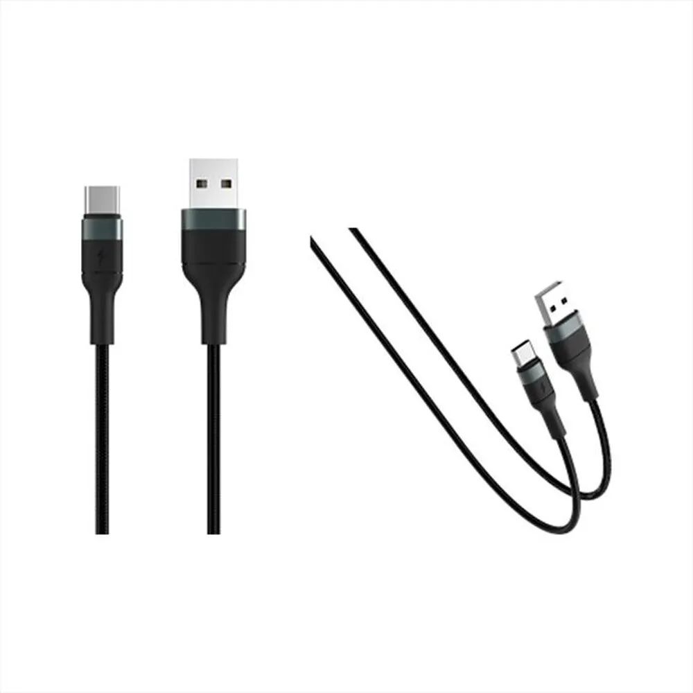 TECHLIFE - Cavo USB Type C 2.0 TLMT0037-Nero