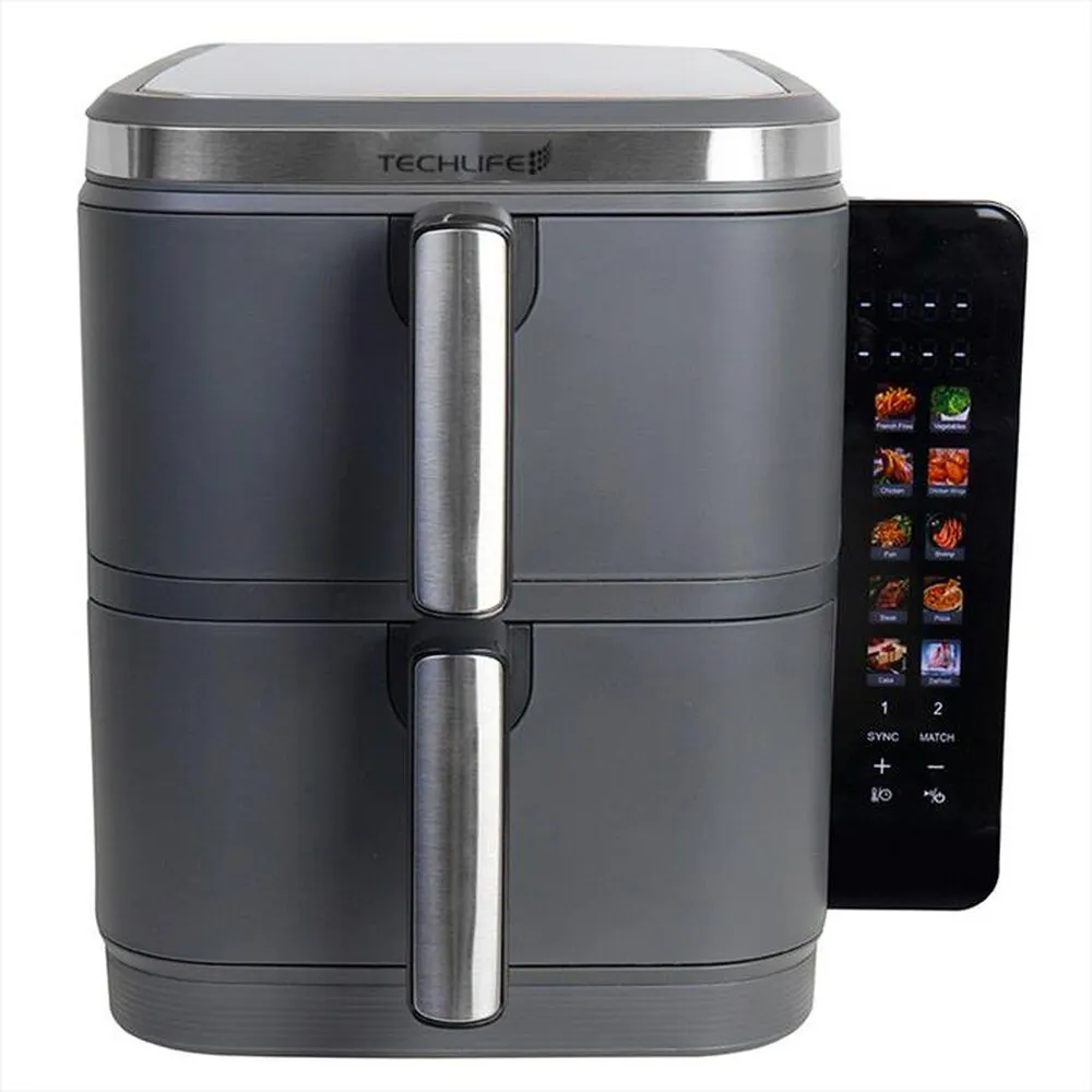TECHLIFE - Friggitrice ad aria TLCU4612D-Grigio