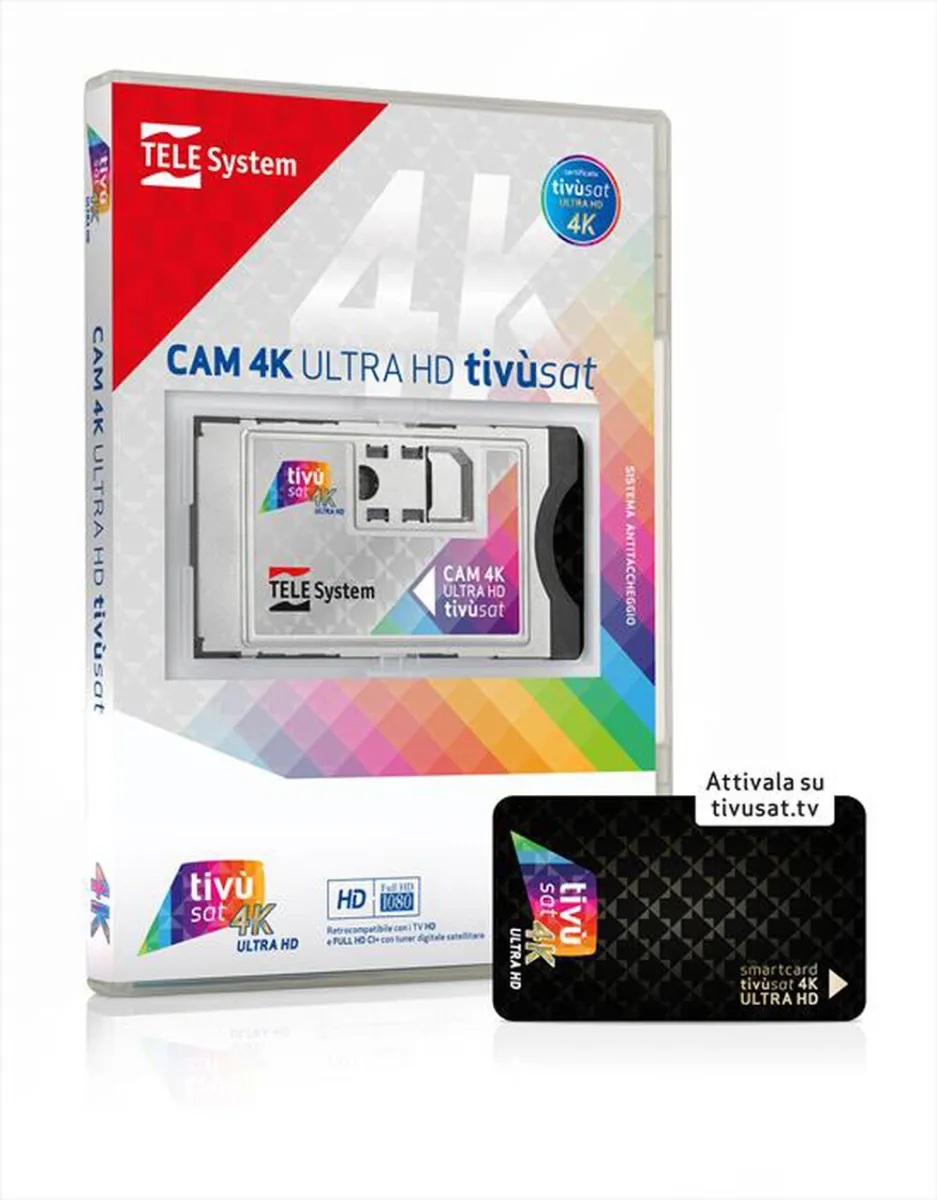TELESYSTEM - CAM 4K TIVU'SAT