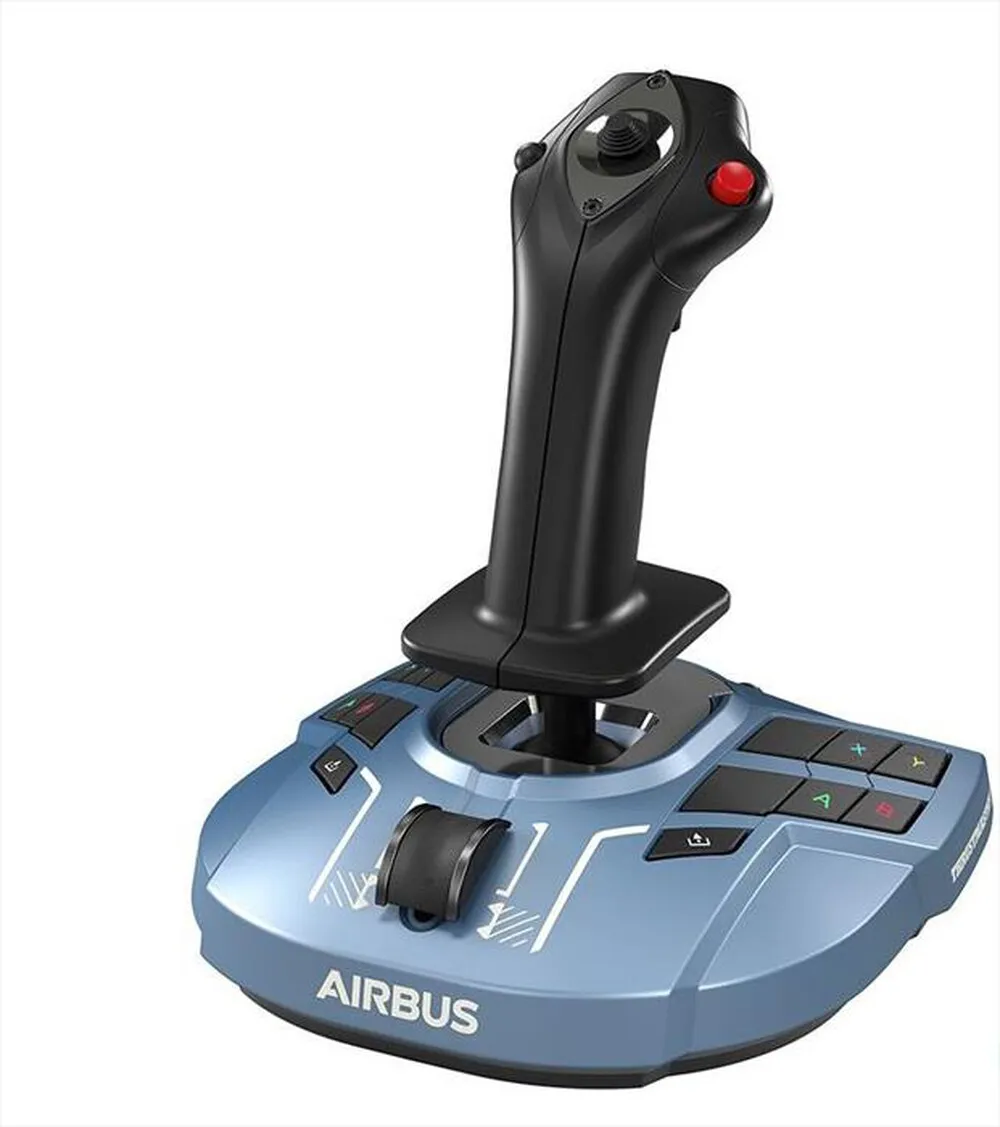 THRUSTMASTER - TCA SIDESTICK X AIRBUS WOLRDWIDE VERSION-Azzurro/Nero