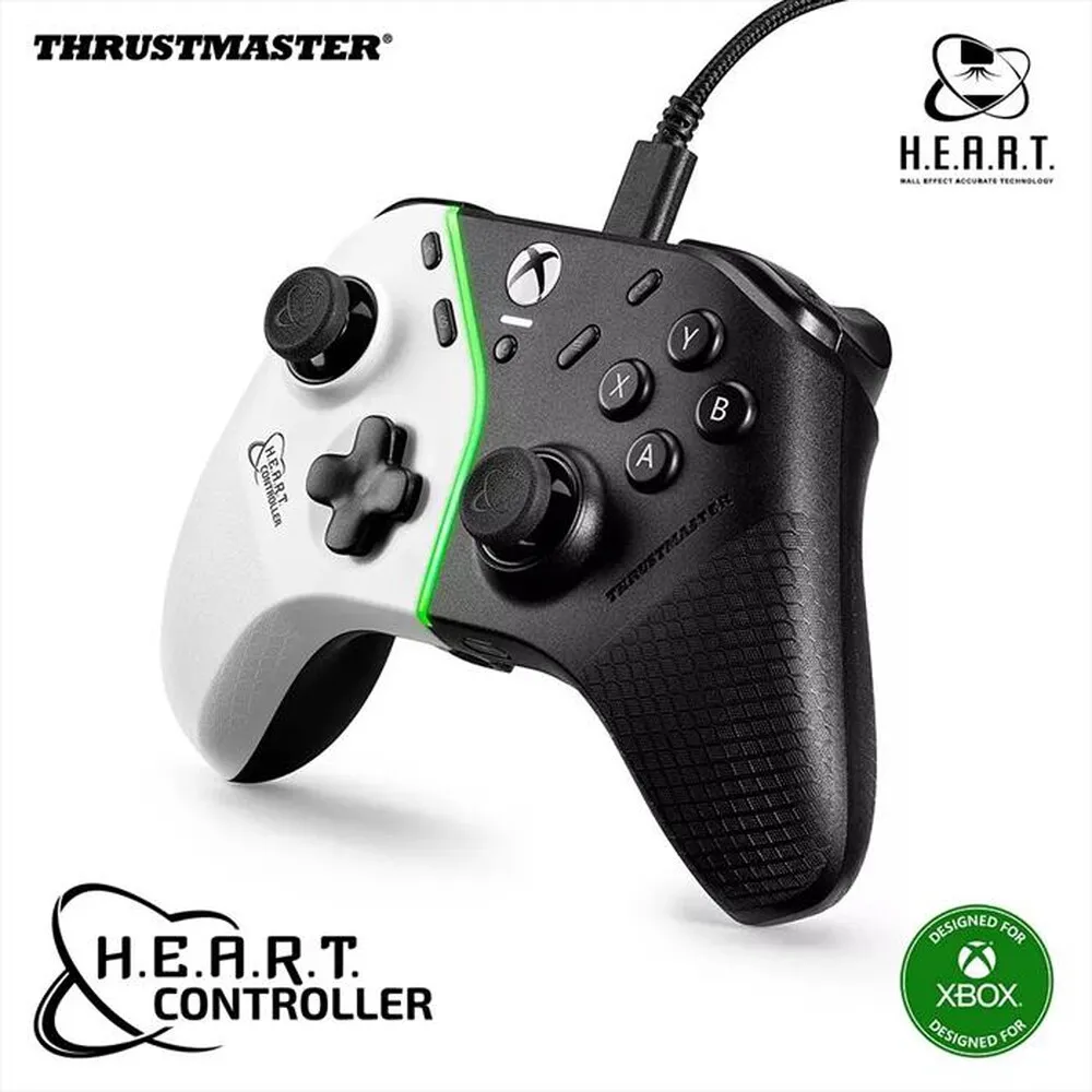 THRUSTMASTER - TM HEART CONTROLLER-Bianco e Nero