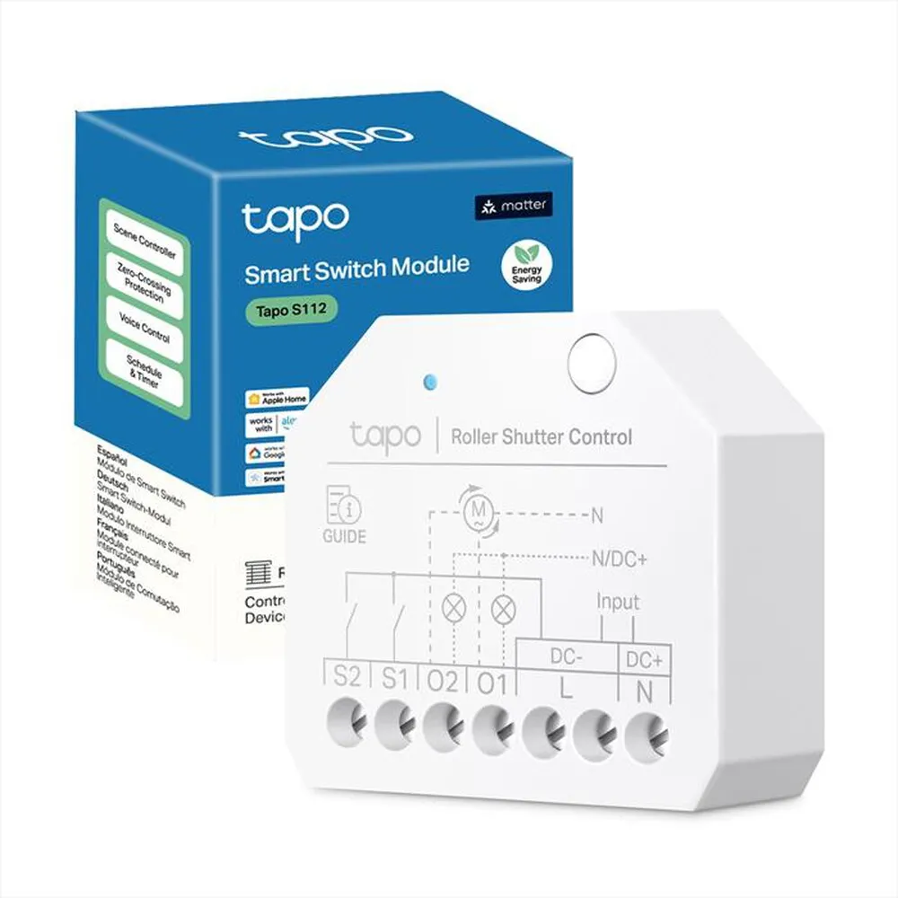 TP-LINK - Modulo relè smart compatto SMART SWITCH MODULE-Bianco