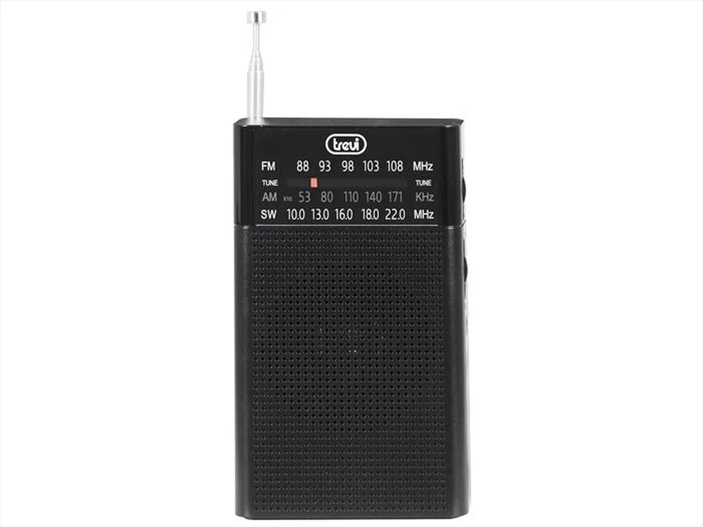TREVI - RA 7F15 MINI RADIO AM/FM PORTATILE-Nero
