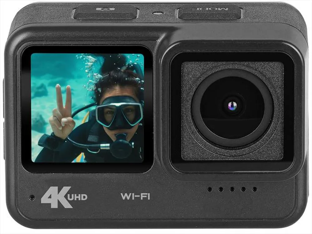 TREVI - Videocamera digitale GO 2600 4K-Nero
