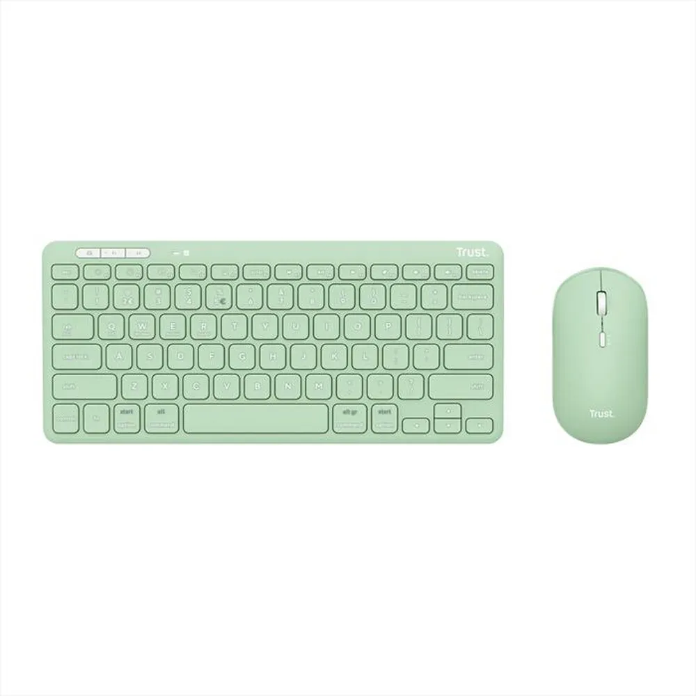 TRUST - LYRA WL KEYBOARD & MOUSE-Green