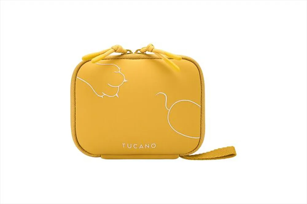 TUCANO - Custodia per hard disk COLLEZIONE TOPO-GIALLO