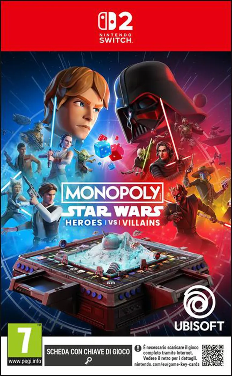 UBISOFT - MONOPOLY: STAR WARS HEROES VS VILLAINS  NSW2