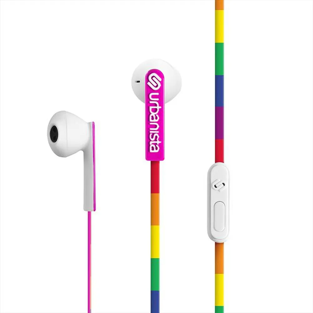 URBANISTA - Auricolari SAN FRANCISCO TYPE-C-Lucky Raimbow - Arcobaleno