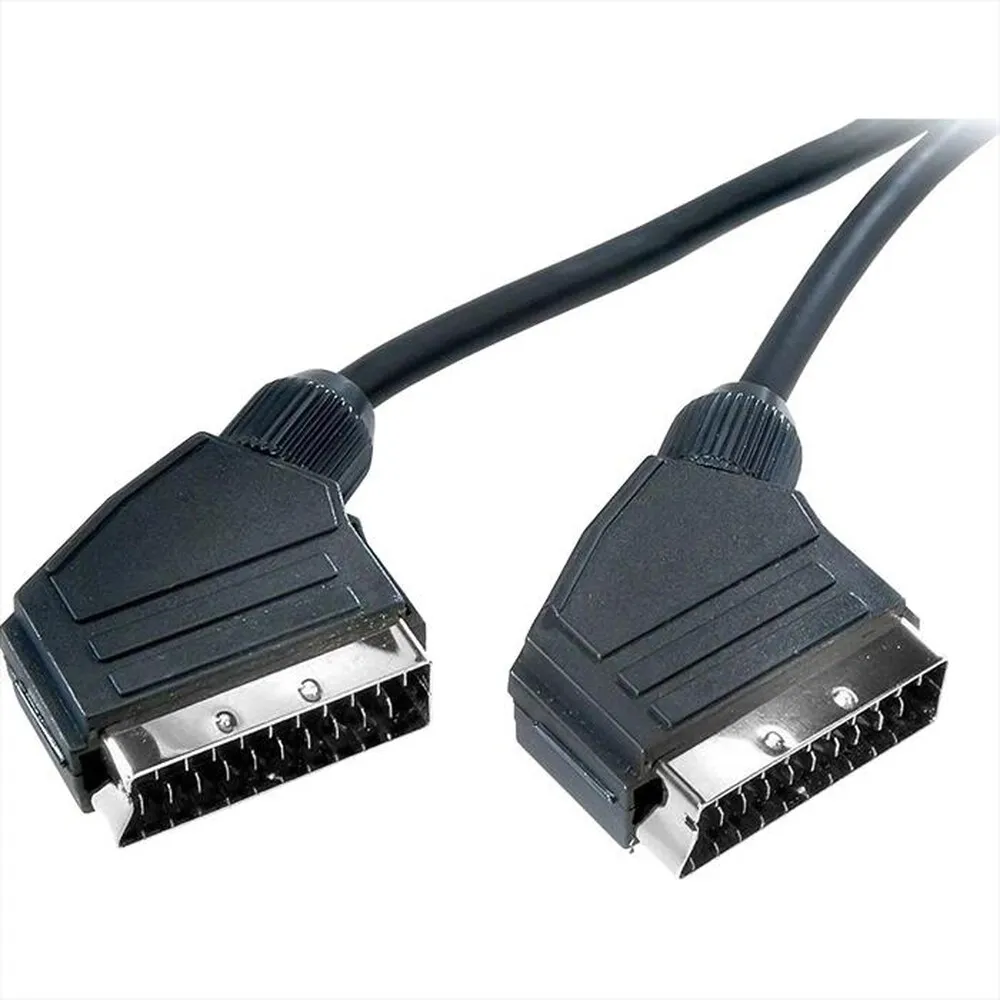 VIVANCO - CAVO SCART M-M 1,2 BK-Nero
