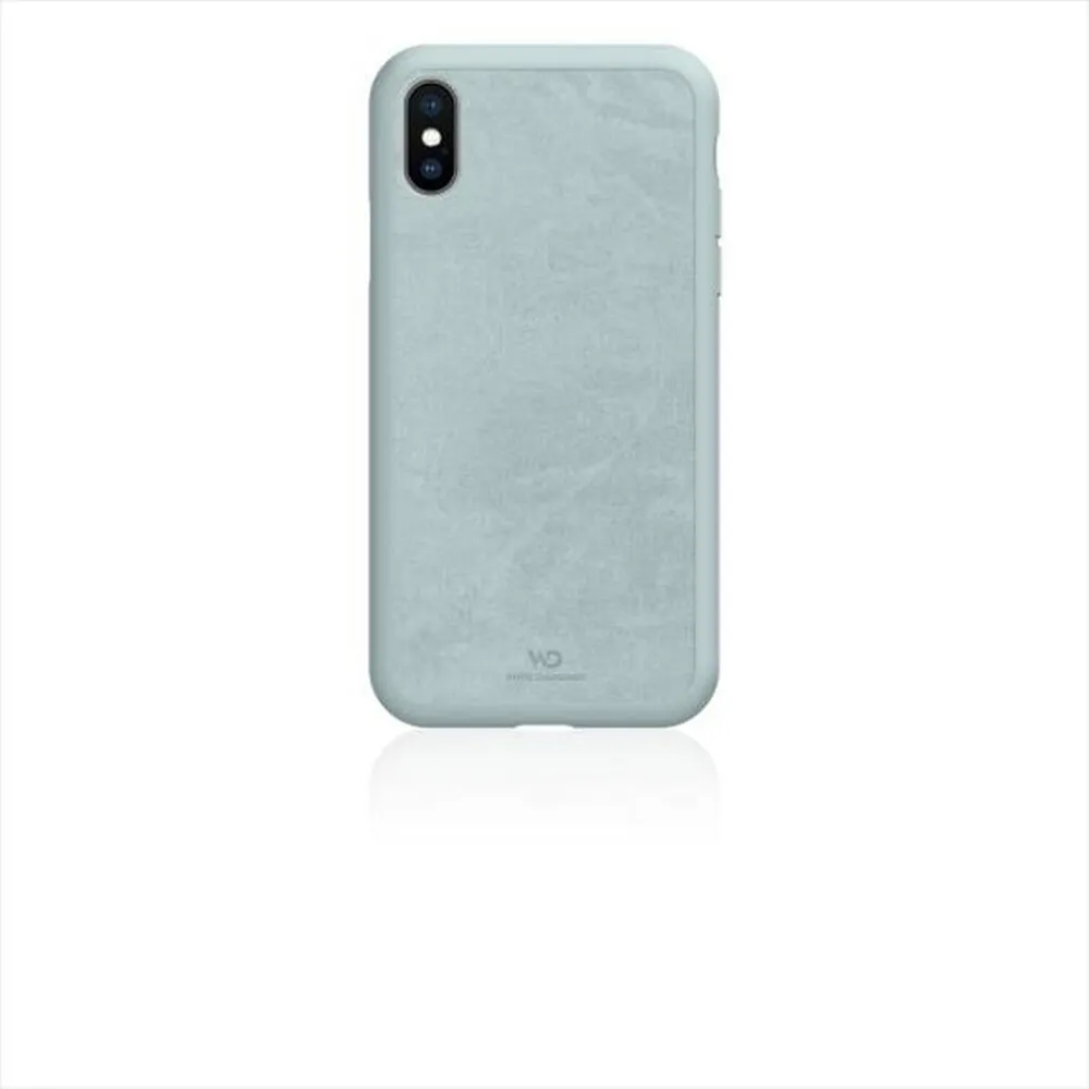 WHITE DIAMOND - 1370PMS93 COVER IPHONE XS/IPHONE X-Azzurro