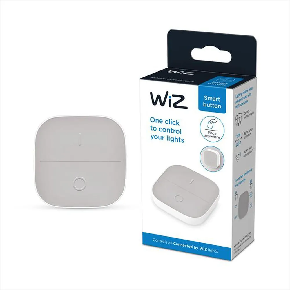 WIZ - SMART BUTTON TELECOMANDO PORTATILE-Bianco