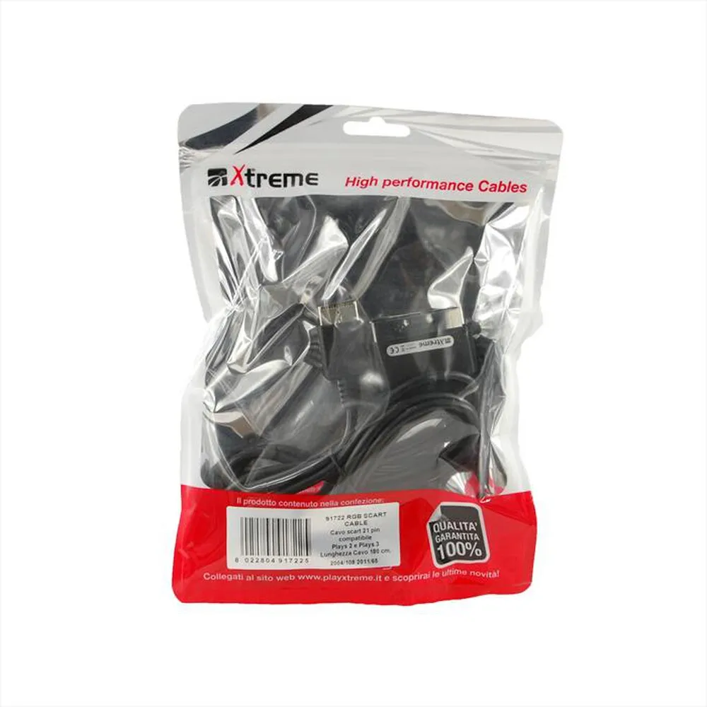 XTREME - 91722 - RGB Scart Cable-NERO