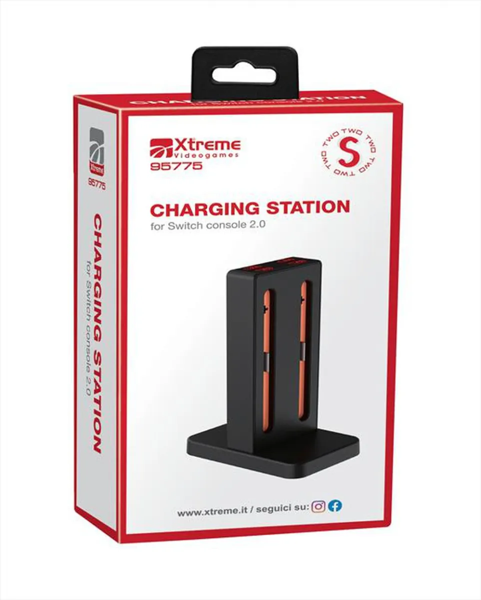 XTREME - BASE DI RICARICA JOY-CON SWITCH 2 95775-nero
