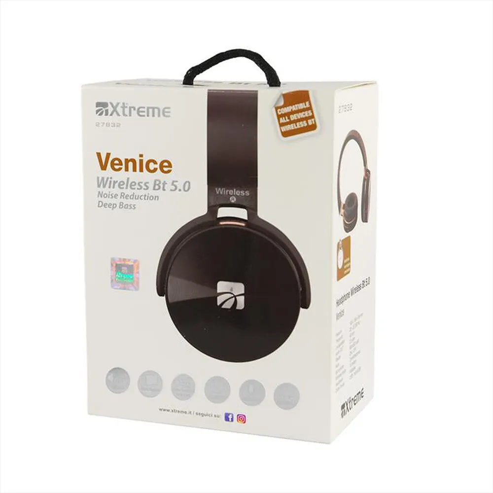 XTREME - HEADPHONE WIRELESS VENICE-NERO