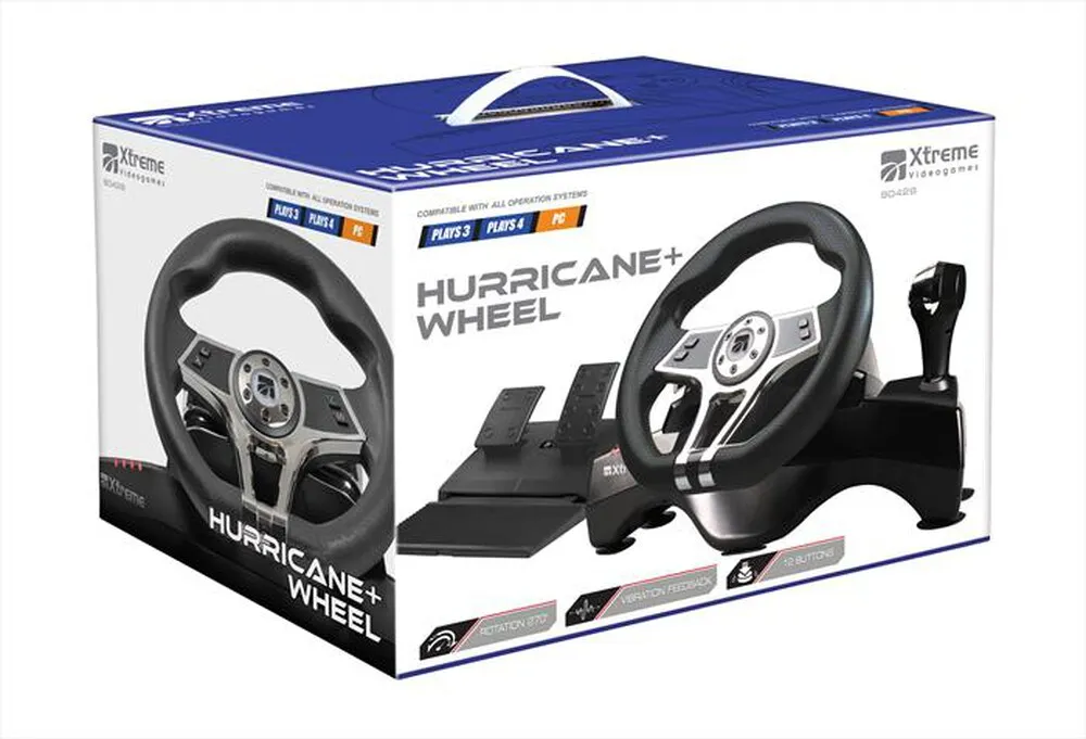 XTREME - HURRICANE+ WHEEL-NERO