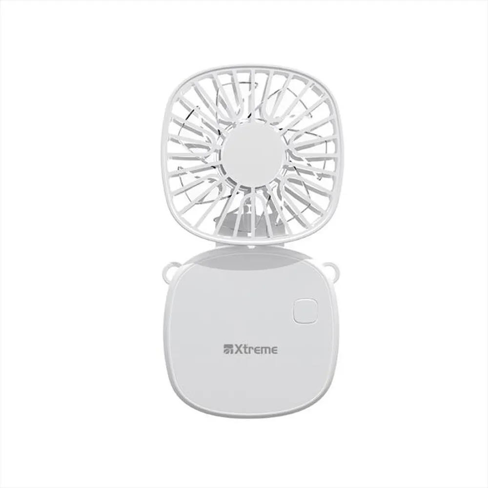 XTREME - Mini ventilatore portatile pieghevole 10302-Bianco